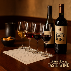 Master Sommelier George Miliotes holding a glass of wine